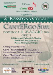 2ª Rassegna "CantERgo Sum"